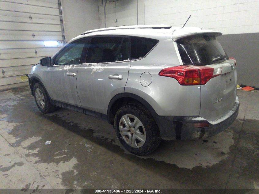 VIN 2T3BFREV9FW341501 2015 Toyota RAV4, LE no.3