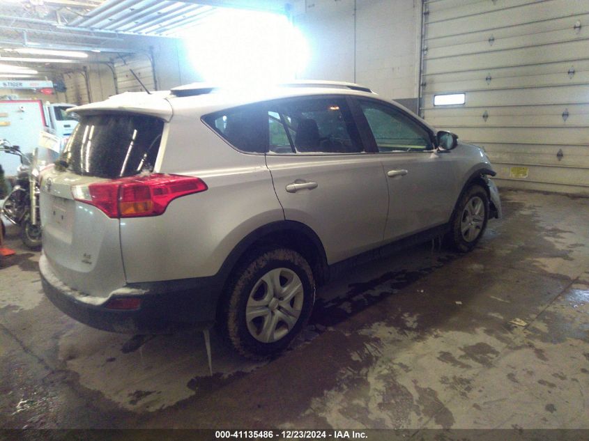 VIN 2T3BFREV9FW341501 2015 Toyota RAV4, LE no.4