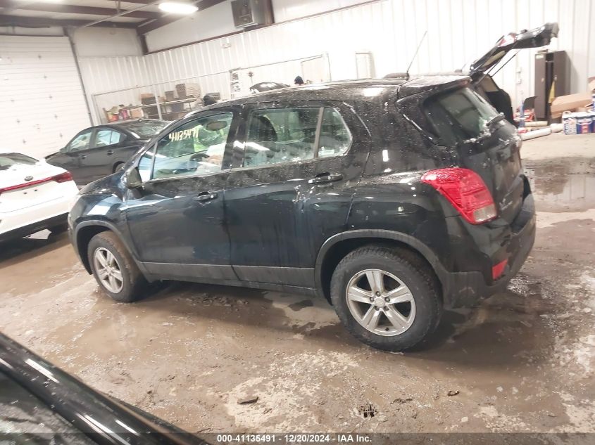 2019 Chevrolet Trax Ls VIN: 3GNCJNSB4KL277477 Lot: 41135491