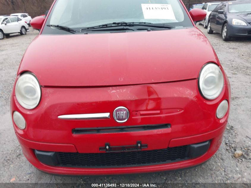 2012 Fiat 500 Pop VIN: 3C3CFFAR8CT140496 Lot: 41135493