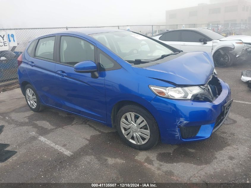 VIN 3HGGK5H59FM748520 2015 Honda Fit, LX no.1