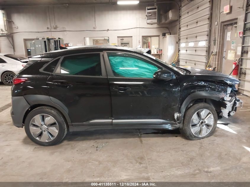 2021 Hyundai Kona Electric Limited VIN: KM8K33AG8MU132608 Lot: 41135511