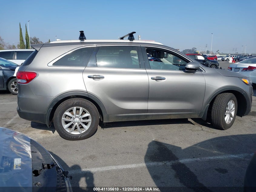 2017 Kia Sorento 2.4L Lx VIN: 5XYPG4A38HG206473 Lot: 41135610