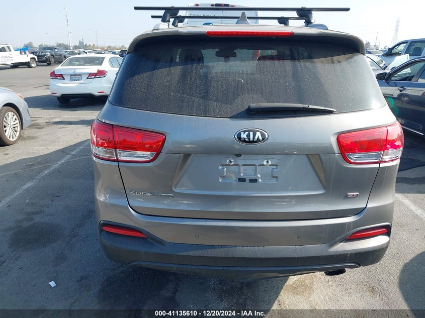 2017 Kia Sorento 2.4L Lx VIN: 5XYPG4A38HG206473 Lot: 41135610