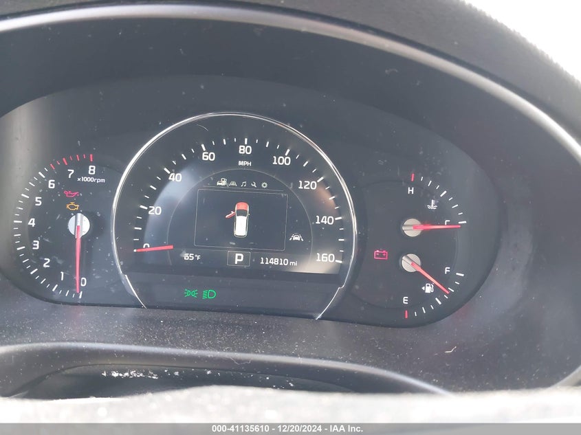 2017 Kia Sorento 2.4L Lx VIN: 5XYPG4A38HG206473 Lot: 41135610