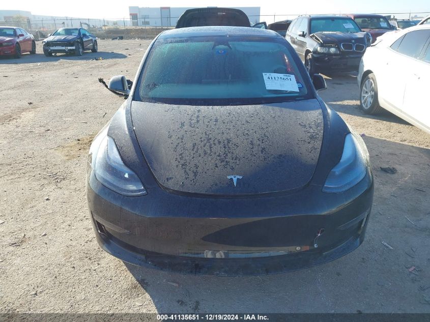 2023 Tesla Model 3 Rear-Wheel Drive VIN: 5YJ3E1EA6PF671366 Lot: 41135651