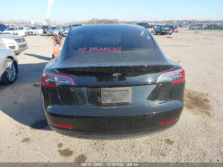 2023 Tesla Model 3 Rear-Wheel Drive VIN: 5YJ3E1EA6PF671366 Lot: 41135651