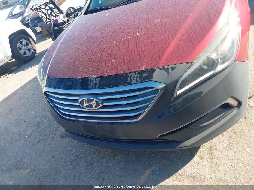 2015 HYUNDAI SONATA SE - 5NPE24AF9FH153157