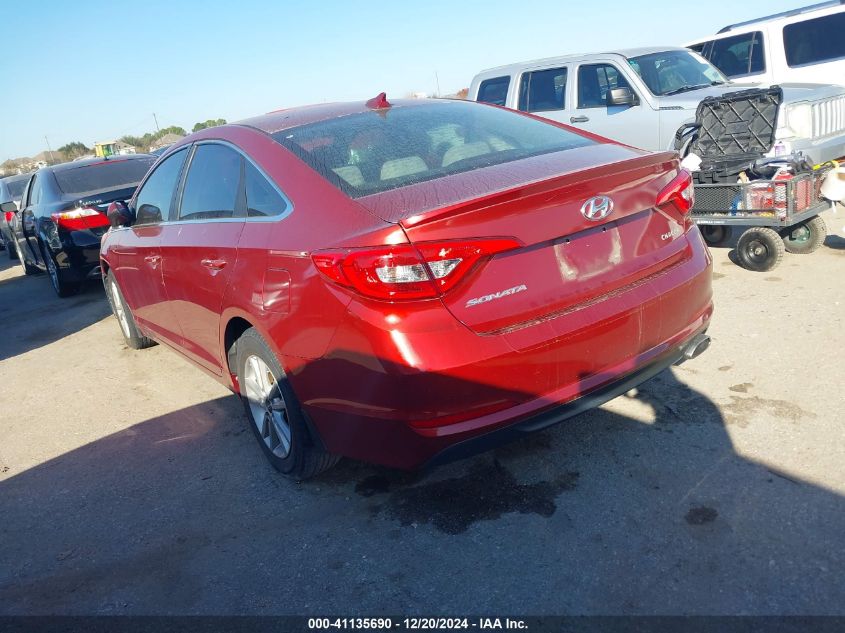 2015 HYUNDAI SONATA SE - 5NPE24AF9FH153157