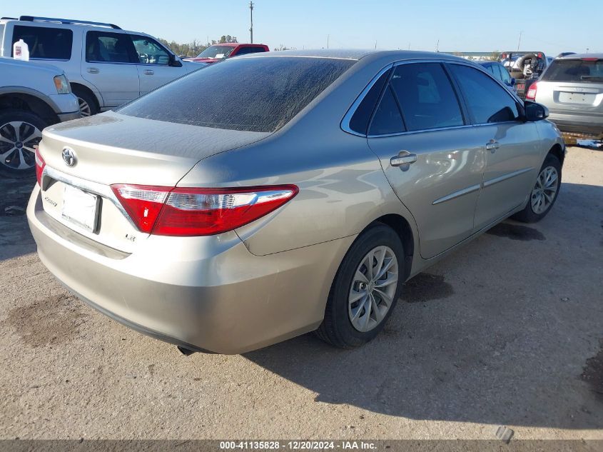 VIN 4T1BF1FK7FU076415 2015 Toyota Camry, LE no.4