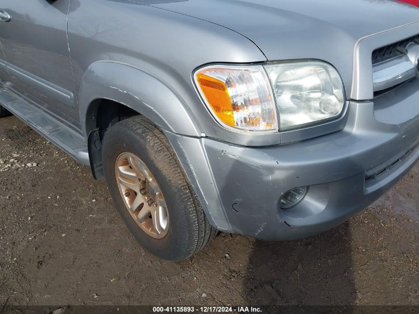 2005 Toyota Sequoia Sr5 V8 VIN: 5TDBT44A25S236387 Lot: 41135893