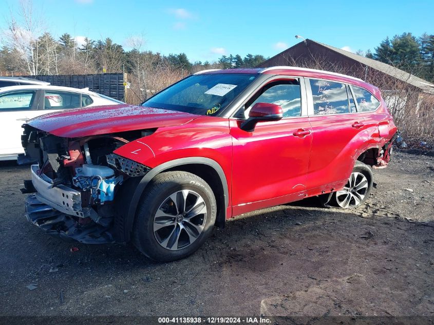 2024 TOYOTA HIGHLANDER XLE - 5TDKDRBH4RS547450