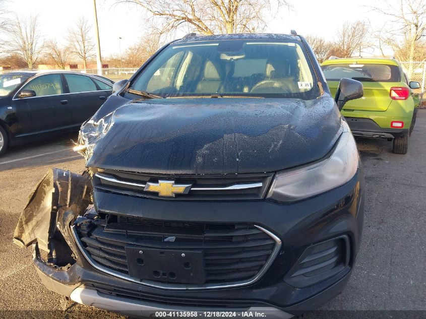 2020 Chevrolet Trax Fwd Lt VIN: 3GNCJLSB4LL334198 Lot: 41135958