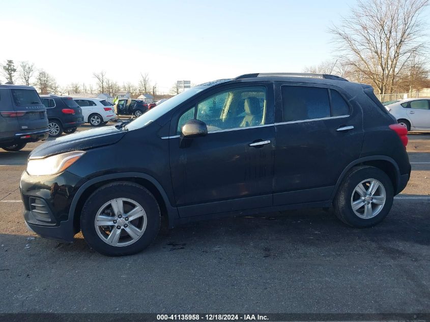 2020 Chevrolet Trax Fwd Lt VIN: 3GNCJLSB4LL334198 Lot: 41135958