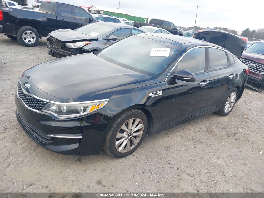 2016 KIA OPTIMA EX - 5XXGU4L36GG065976