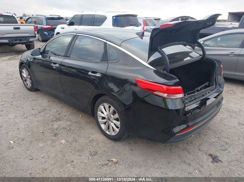 2016 KIA OPTIMA EX - 5XXGU4L36GG065976