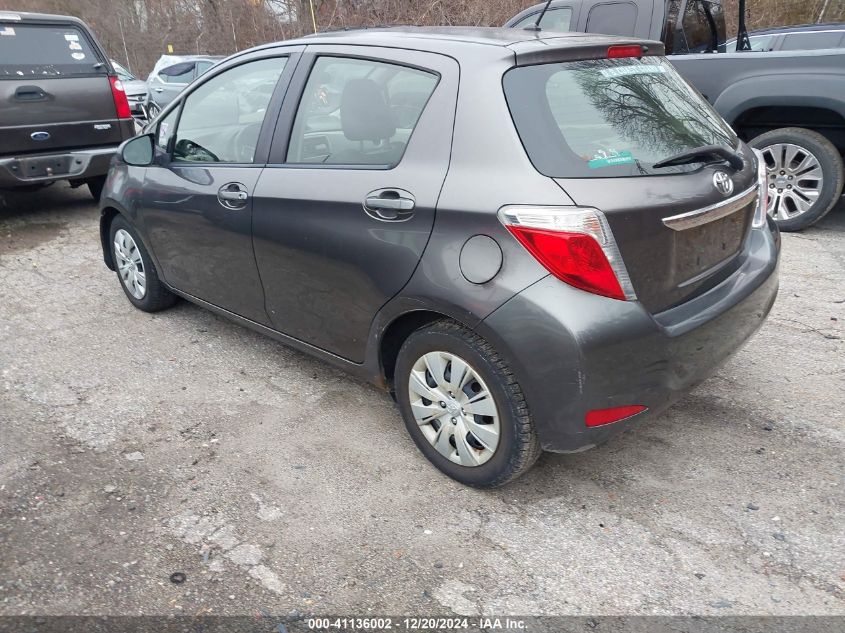 VIN JTDKTUD37ED582495 2014 Toyota Yaris, Le (tmc/Cb... no.3