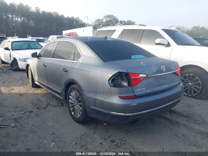 VIN 1VWBS7A38GC033936 2016 Volkswagen Passat, 1.8T Se no.3