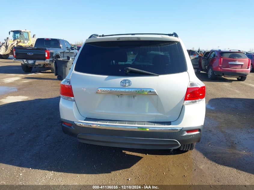 2013 TOYOTA HIGHLANDER LIMITED - 5TDYK3EH5DS136804