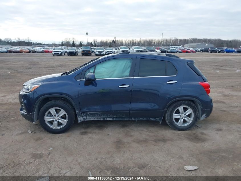 2019 Chevrolet Trax Lt VIN: 3GNCJLSB2KL297313 Lot: 41136042