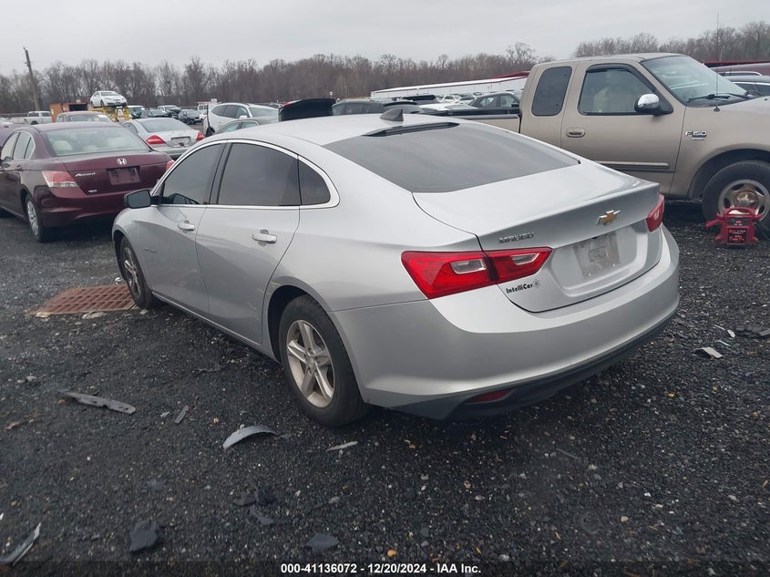 VIN 1G1ZB5ST6LF117582 2020 CHEVROLET MALIBU FWD LS