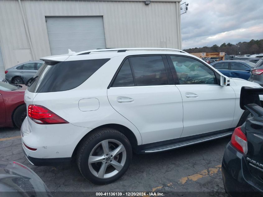 2017 Mercedes-Benz Gle 350 4Matic VIN: 4JGDA5HB1HA905138 Lot: 41136139