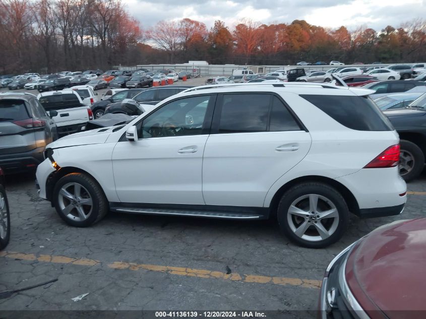 2017 Mercedes-Benz Gle 350 4Matic VIN: 4JGDA5HB1HA905138 Lot: 41136139