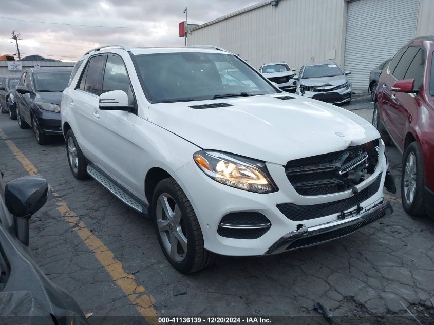 VIN 4JGDA5HB1HA905138 2017 Mercedes-Benz GLE 350, 4... no.1