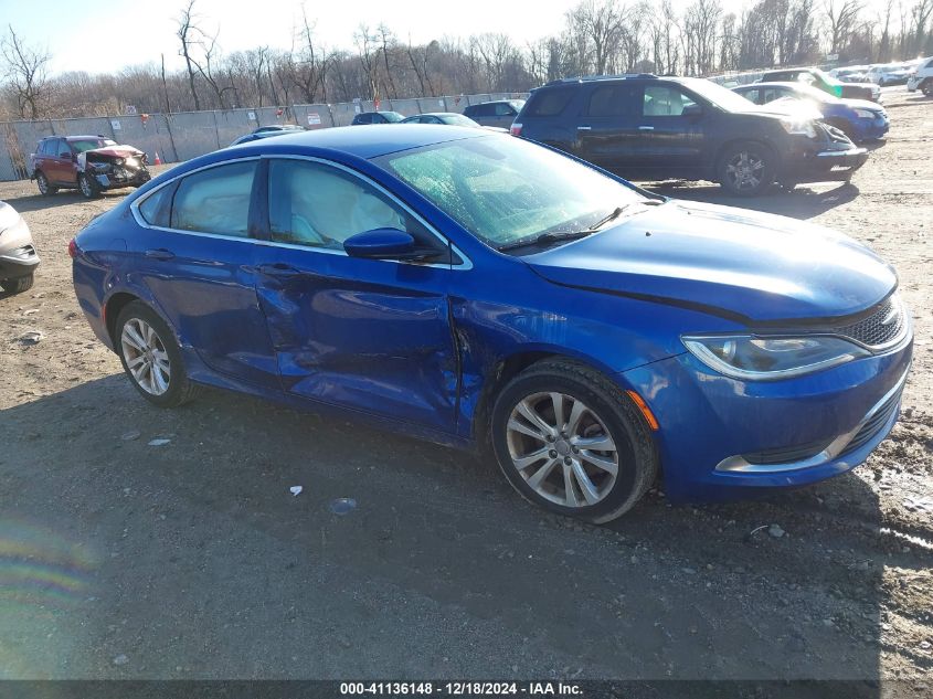 VIN 1C3CCCAB4GN190909 2016 CHRYSLER 200 no.1