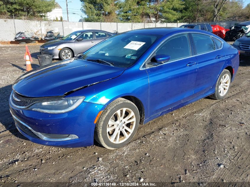 VIN 1C3CCCAB4GN190909 2016 CHRYSLER 200 no.2