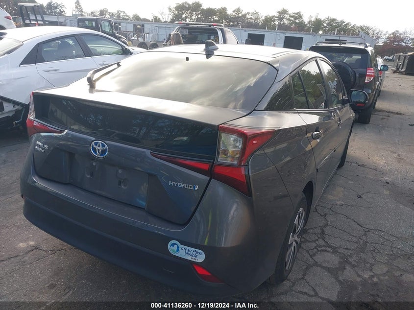 2022 TOYOTA PRIUS VIN: JTDL9MFU5N3032968