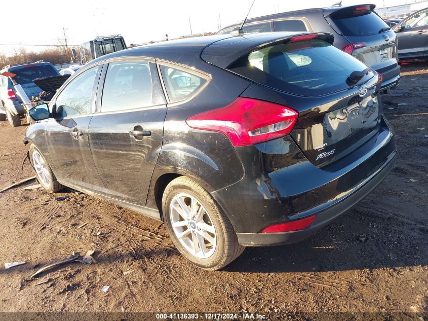 VIN 1FADP3K29JL243471 2018 Ford Focus, SE no.3