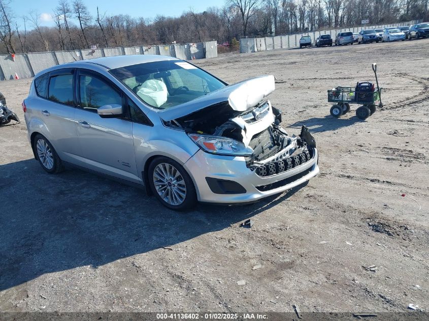 2017 Ford C-Max Energi Se VIN: 1FADP5EU5HL103212 Lot: 41136402