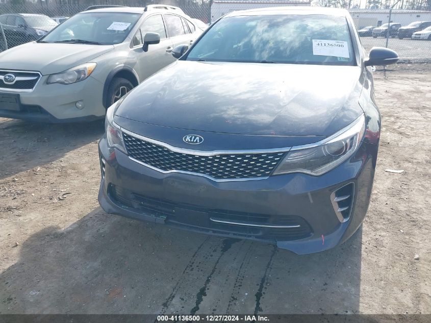 VIN 5XXGW4L23GG090724 2016 KIA Optima, Sx Turbo no.6