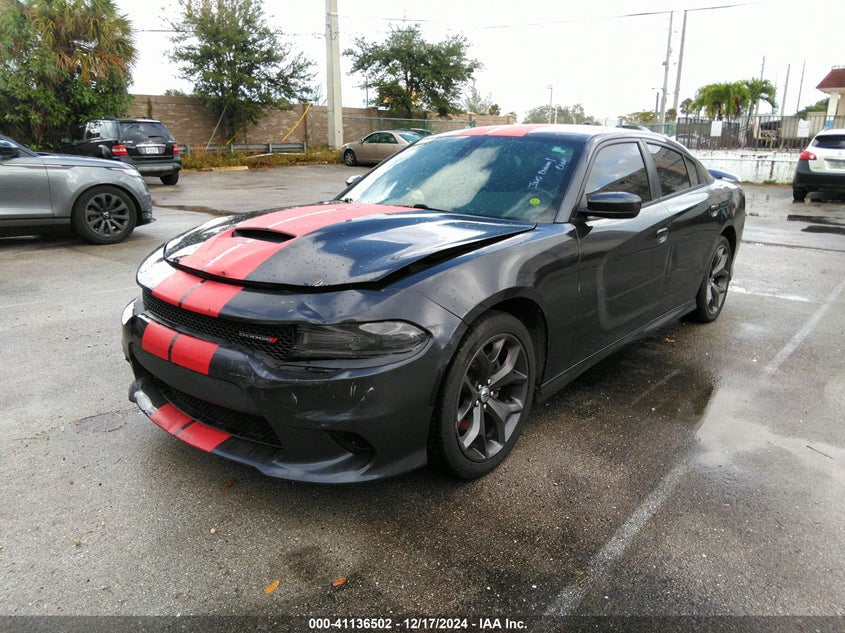 VIN 2C3CDXHG5KH685112 2019 DODGE CHARGER GT RWD
