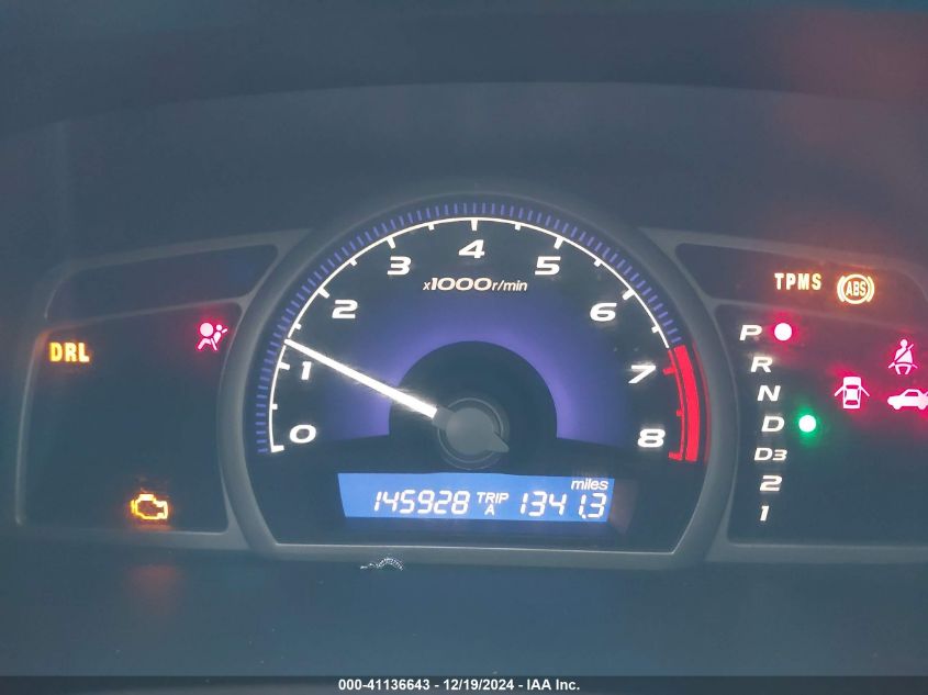 2010 Honda Civic Sdn Lx-S VIN: 19XFA1F68AE059363 Lot: 41136643