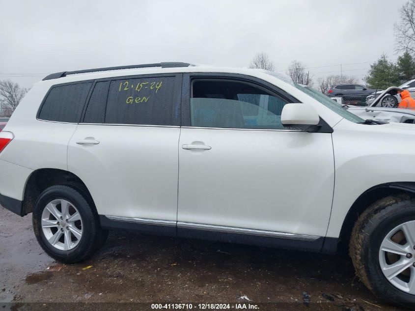 2011 Toyota Highlander Se VIN: 5TDZK3EH7BS033420 Lot: 41136710