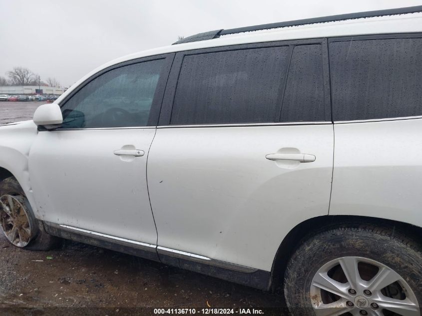 2011 Toyota Highlander Se VIN: 5TDZK3EH7BS033420 Lot: 41136710