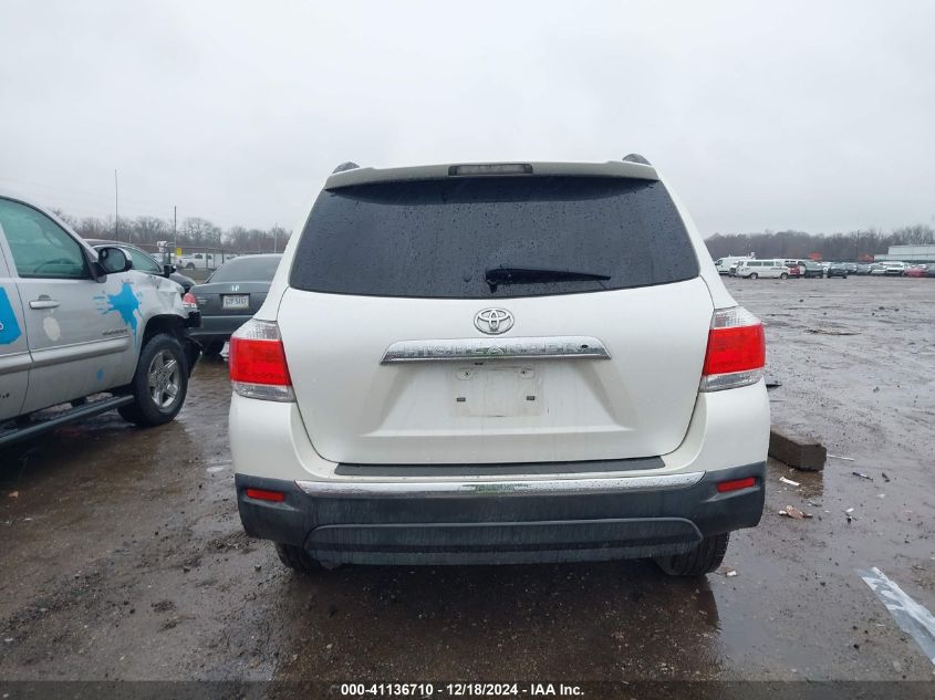 2011 Toyota Highlander Se VIN: 5TDZK3EH7BS033420 Lot: 41136710