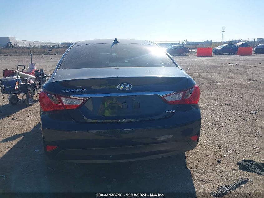 VIN 5NPEC4AC1EH911672 2014 Hyundai Sonata, Limited no.16