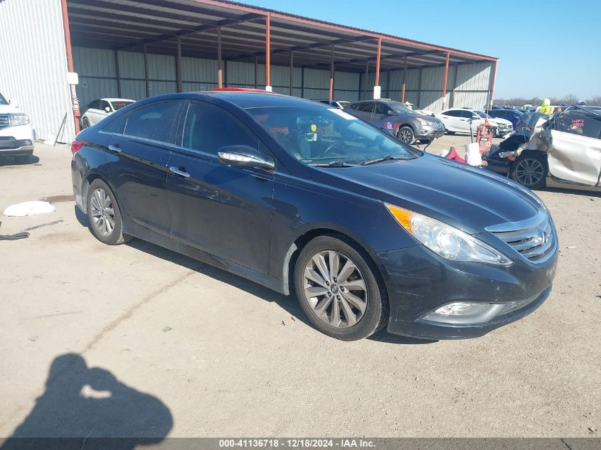 VIN 5NPEC4AC1EH911672 2014 Hyundai Sonata, Limited no.1