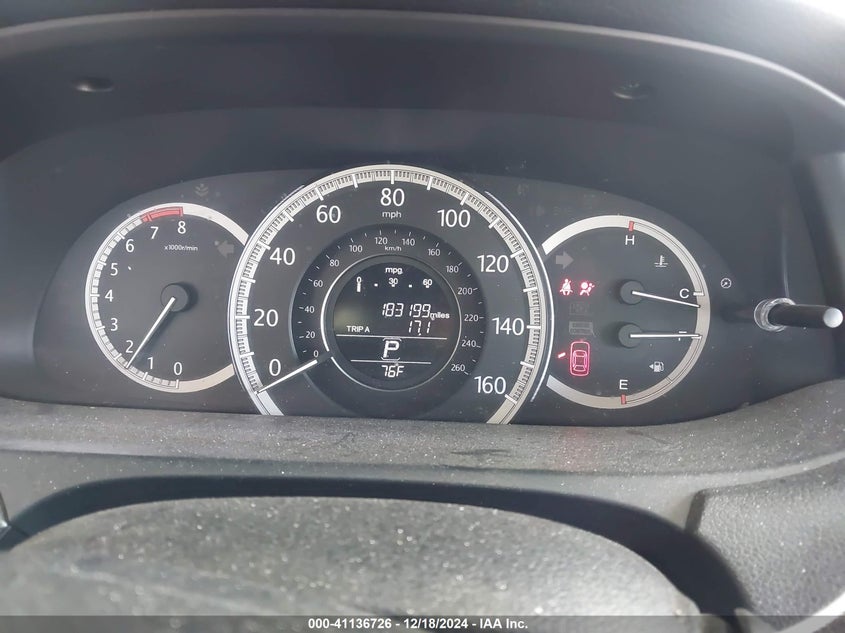 2014 HONDA ACCORD VIN: 1HGCR2F34EA083113