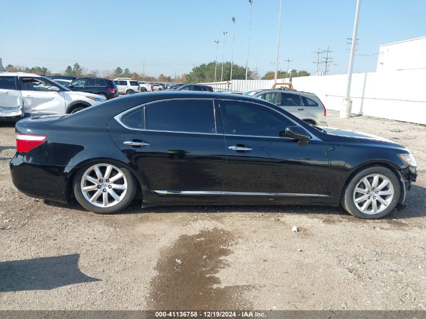2007 Lexus Ls 460 L VIN: JTHGL46F175006880 Lot: 41136758