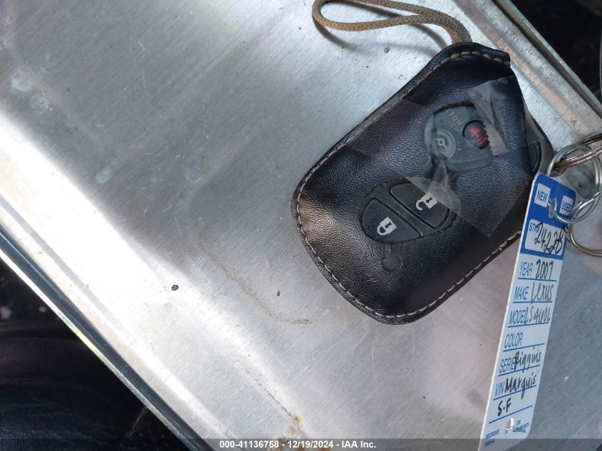 2007 Lexus Ls 460 L VIN: JTHGL46F175006880 Lot: 41136758