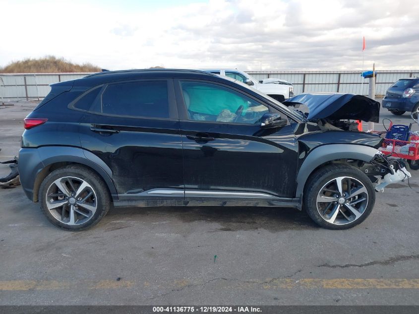 2021 Hyundai Kona Limited VIN: KM8K3CA59MU691860 Lot: 41136775