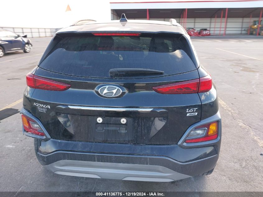 2021 Hyundai Kona Limited VIN: KM8K3CA59MU691860 Lot: 41136775