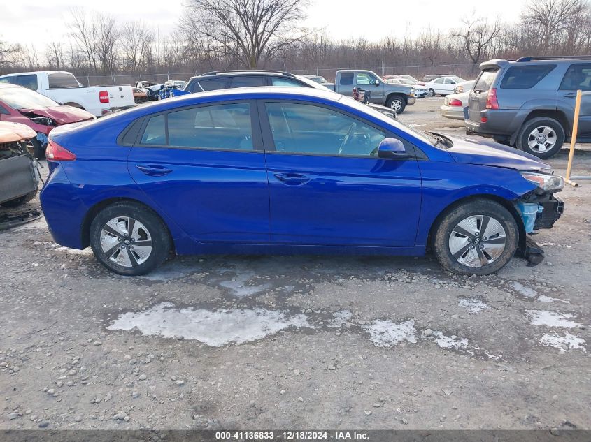 2021 Hyundai Ioniq Hybrid Blue VIN: KMHC65LC4MU252858 Lot: 41136833