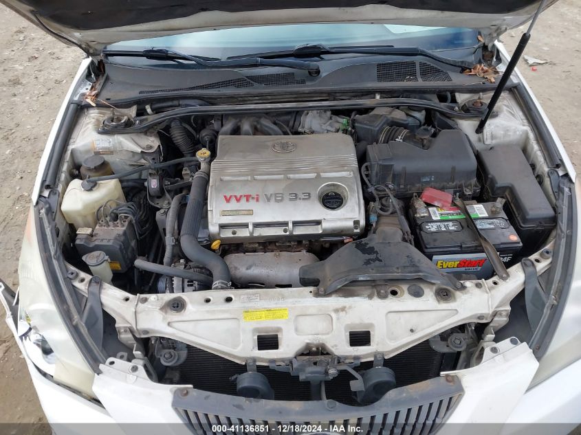 2005 Toyota Camry Solara Se Sport V6/Se V6/Sle V6 VIN: 4T1CA30PX50057987 Lot: 41136851