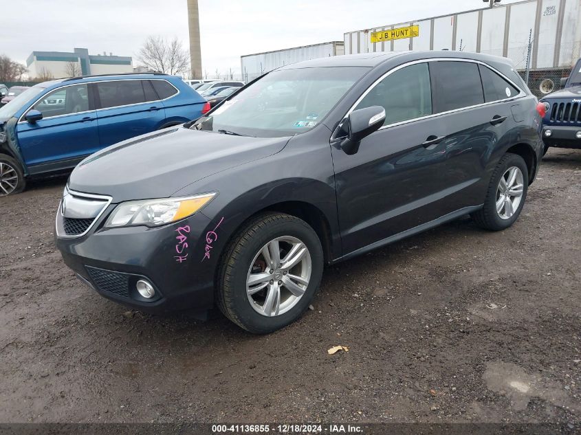 VIN 5J8TB4H50FL001074 2015 ACURA RDX no.2