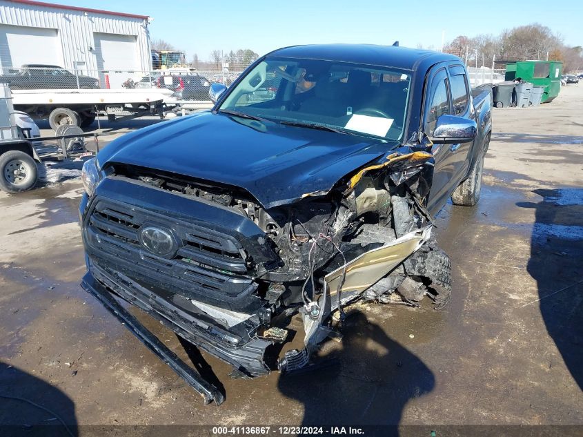 2018 Toyota Tacoma Sr V6 VIN: 5TFCZ5ANXJX124991 Lot: 41136867